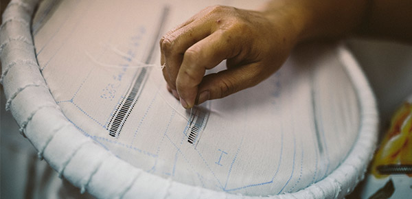 image of hand made embroidery