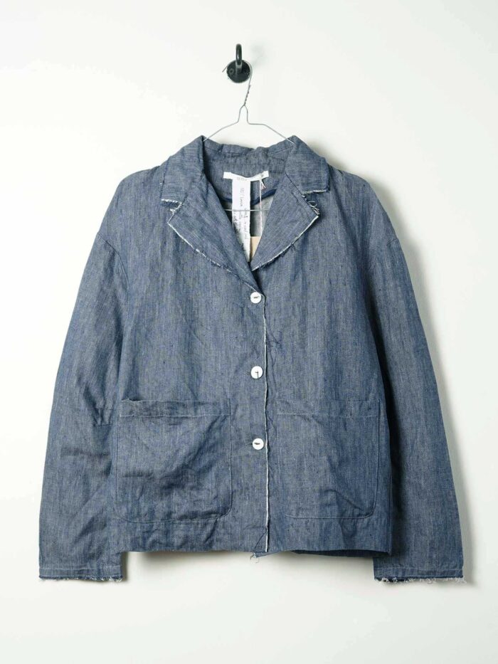 big stan jacket linen denim - Image 10