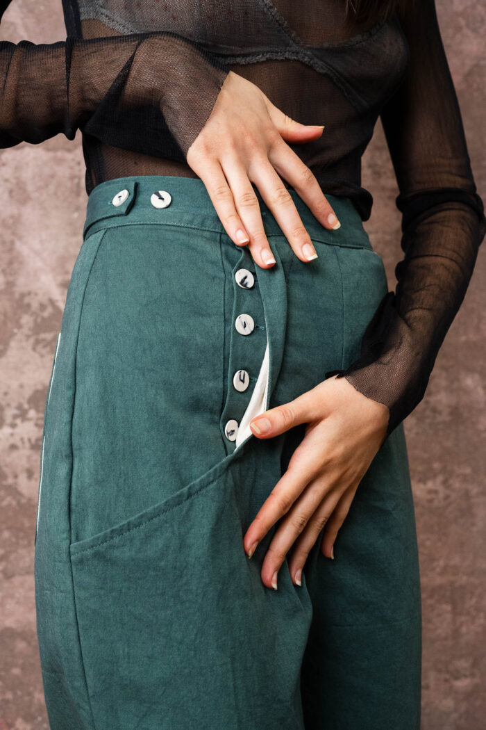 hem pants cotton twill - Image 12