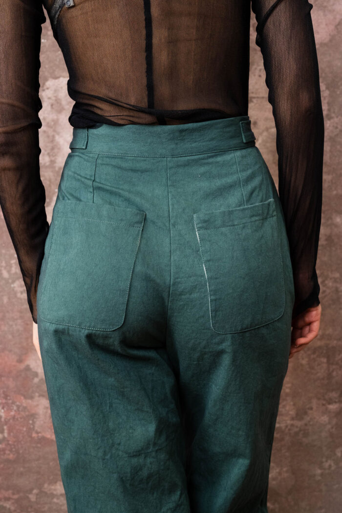 hem pants cotton twill - Image 10