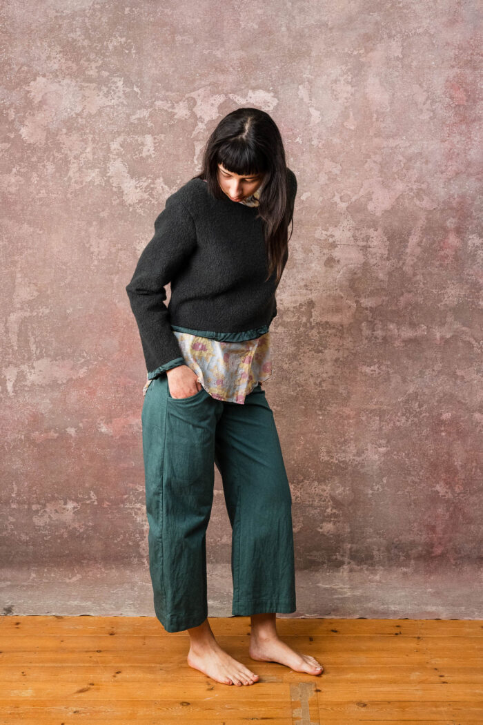 hem pants cotton twill - Image 8