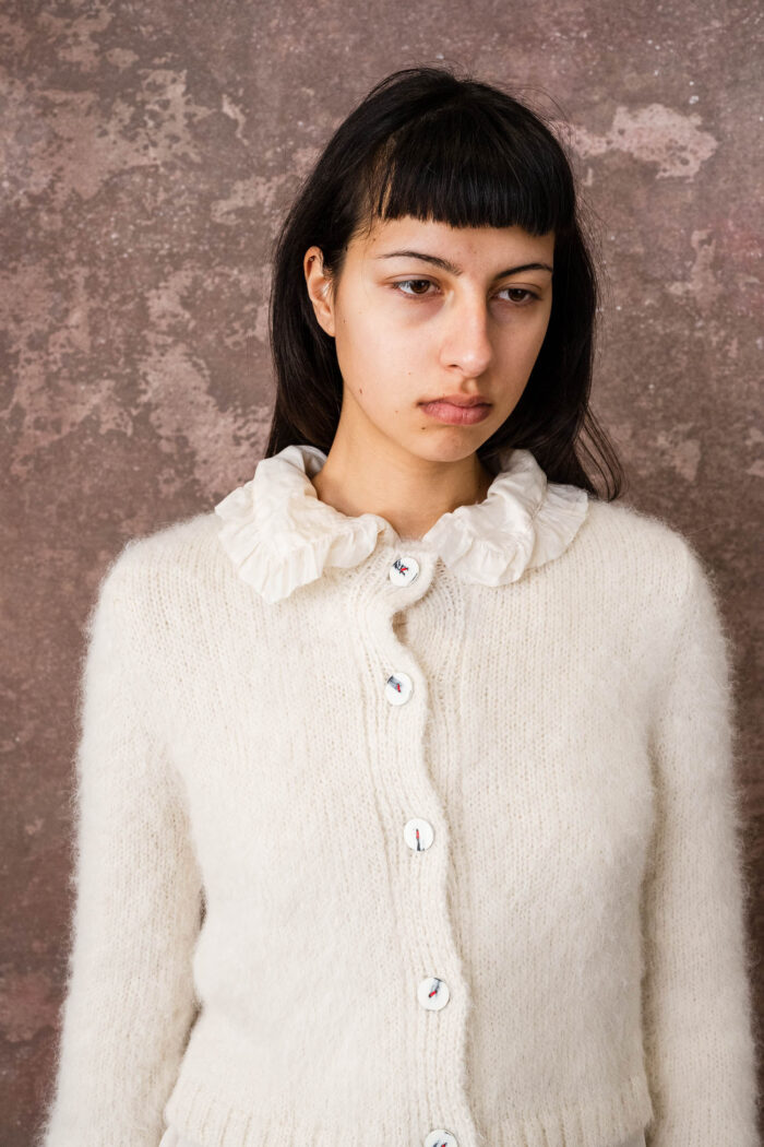 flower nickel alpaca cardi - Image 11
