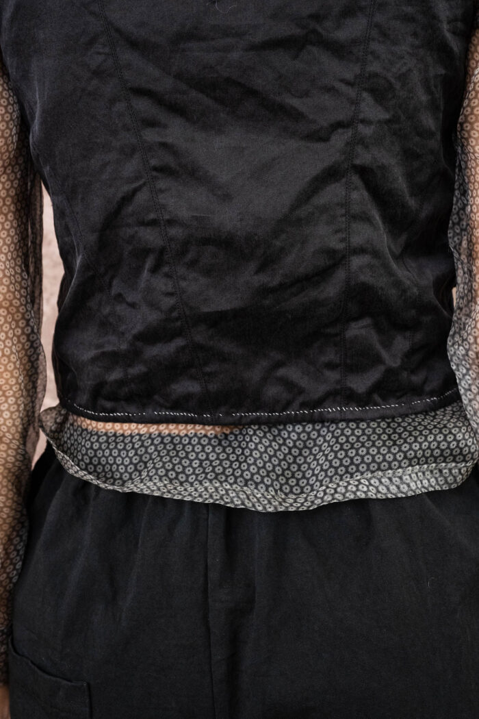 corset top silk cotton croccante - Image 6