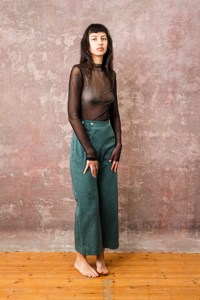 slash neck tee - Image 2