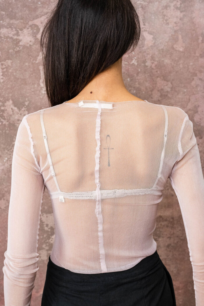slash neck tee - Image 11