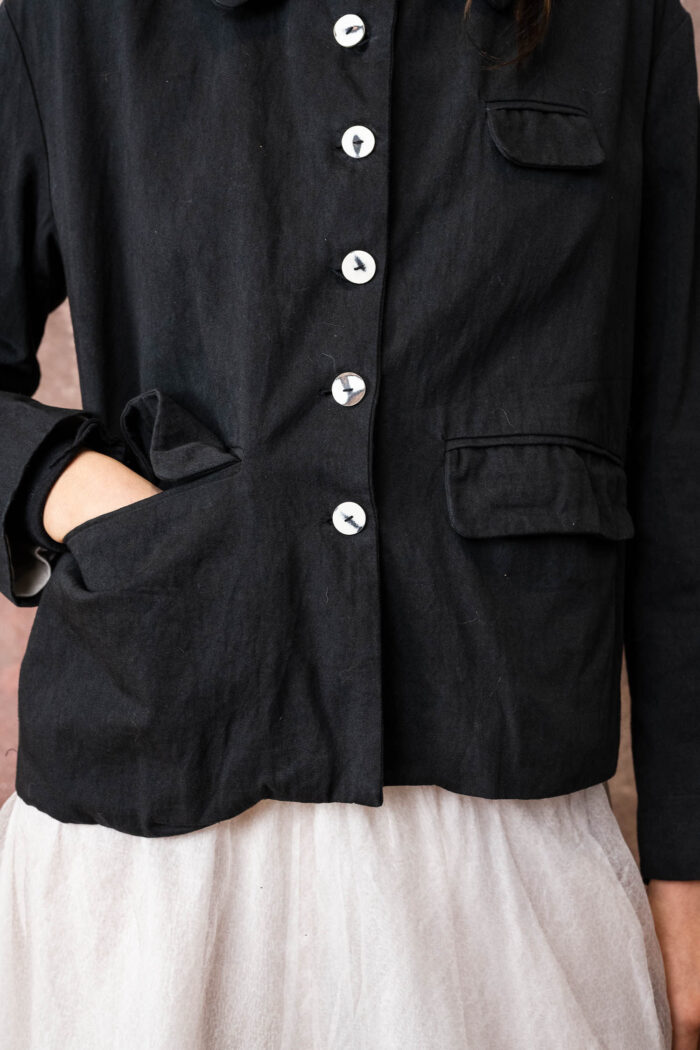 warm jacket cotton twill - Image 5
