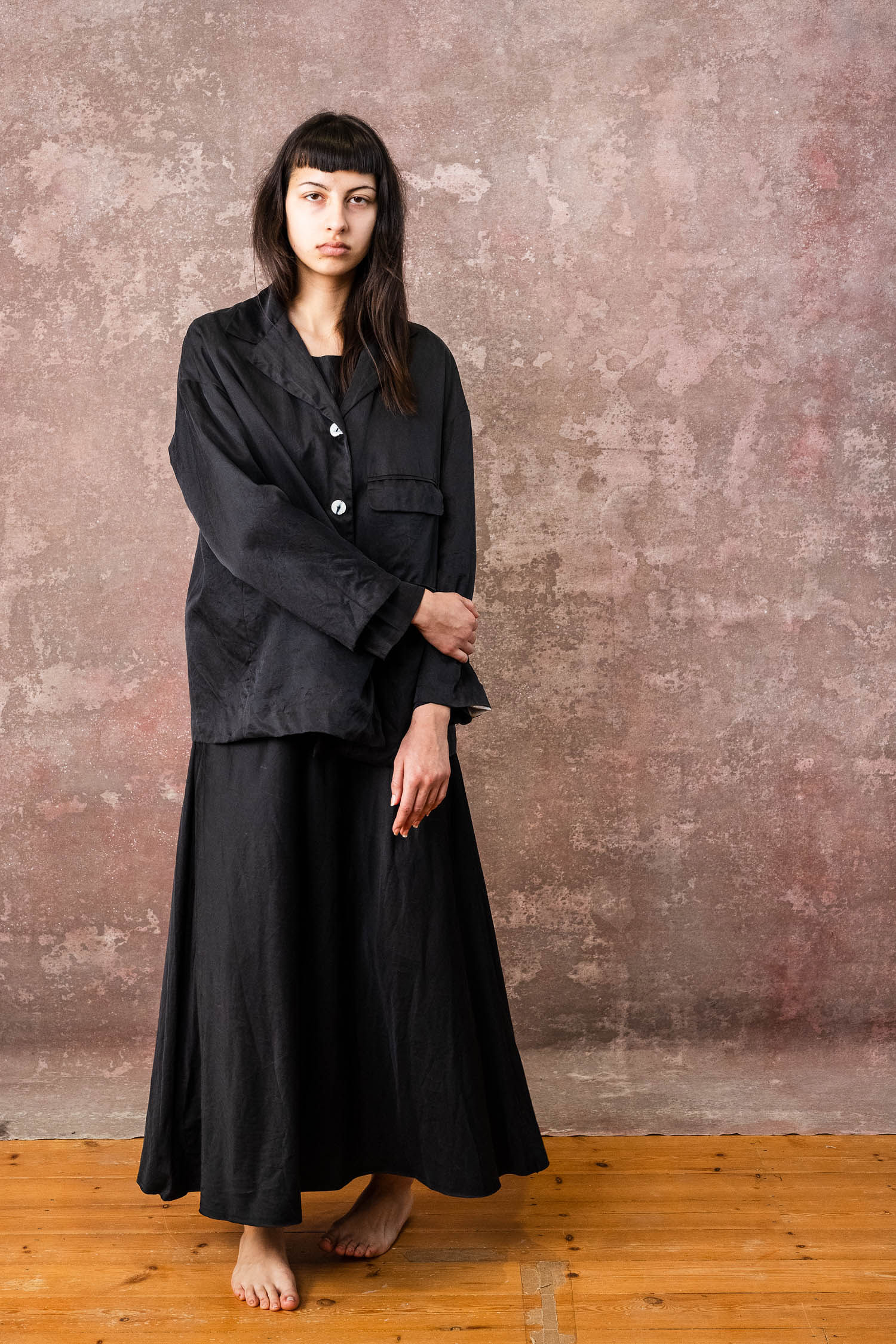 jacket silk jack jacket silk cotton croccante - Sula Clothing