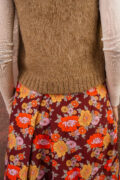 plain fluffy alpaca vest - Image 6