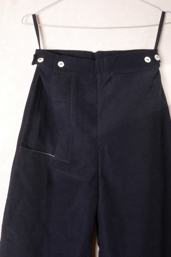hem pants velvety cotton - Image 5