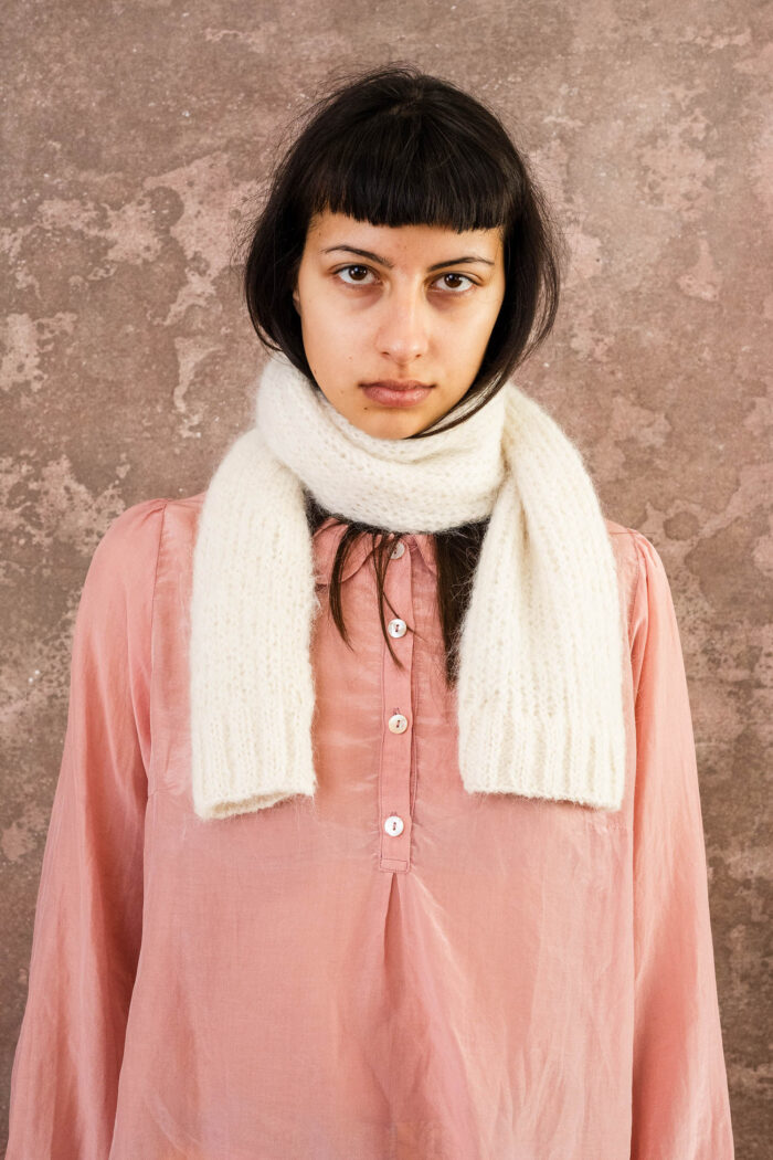 fluffy small scarf - Image 7