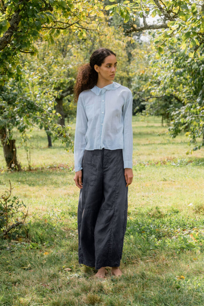 sale tailored line pants linen twill - Image 17