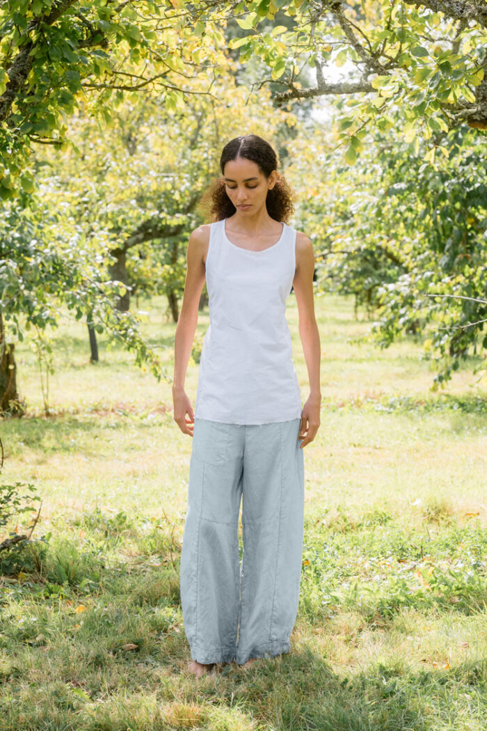 sale tailored line pants linen twill - Image 16
