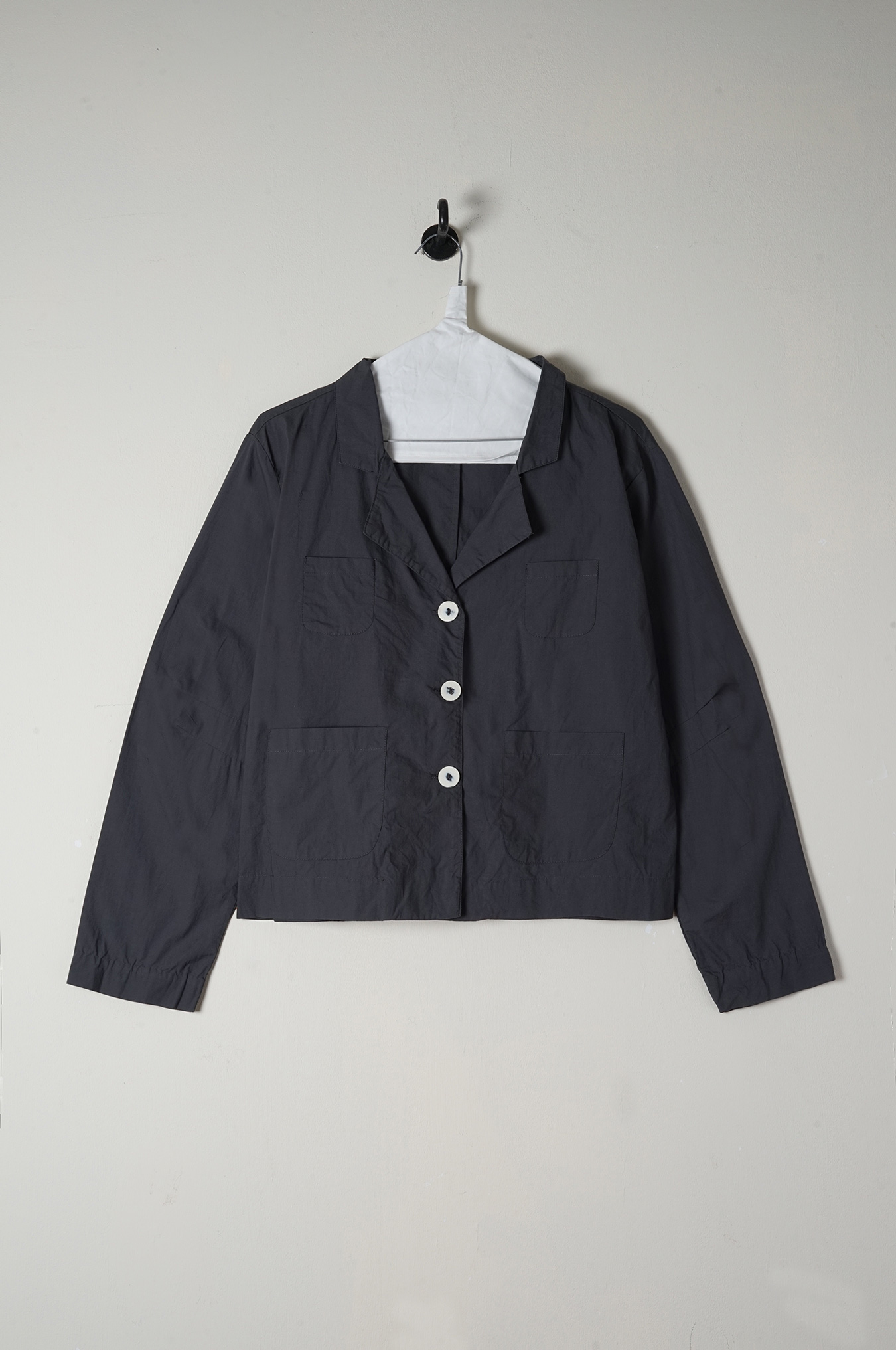 stanley-jacket-front-poplin- sale stanley jacket cotton poplin - Image 1