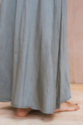 bias cut dress silk cotton satin - Image 8
