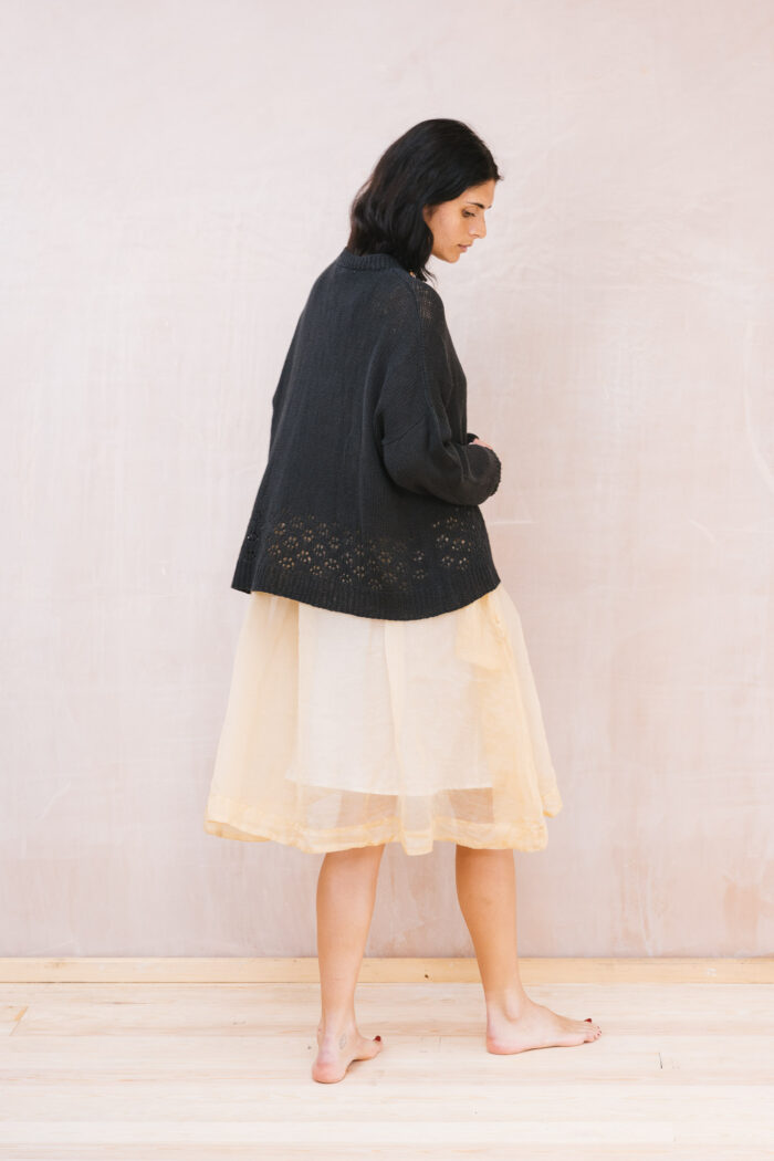 big lacey sweater cotton cashmere - Image 2