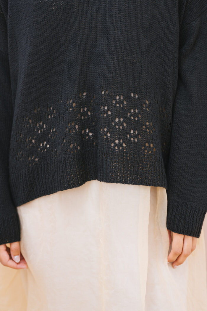 big lacey sweater cotton cashmere - Image 3