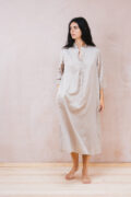 dewey dress silk cotton satin - Image 12