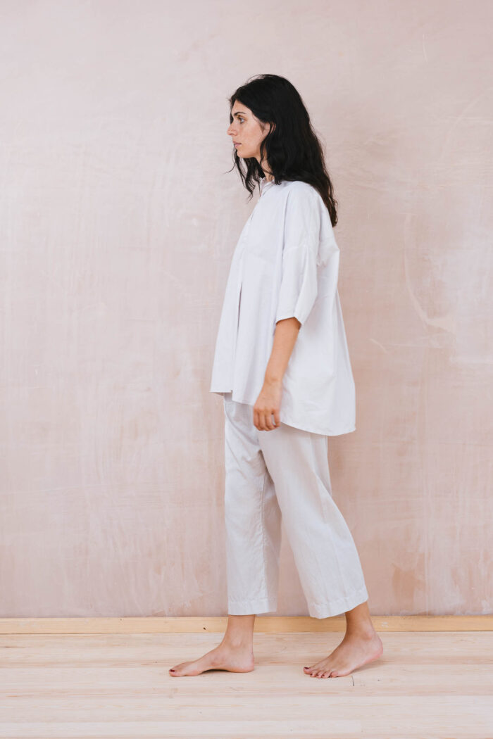 japan pants silk cotton satin - Image 3