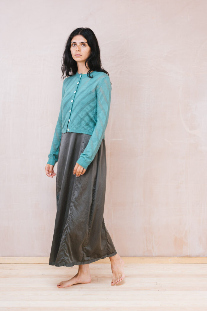 fine nickel cardigan - Image 12