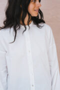 flowers button thru shirt kilberry cotton - Image 5