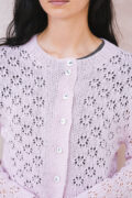 nickel cardigan lacy cotton cashmere - Image 10