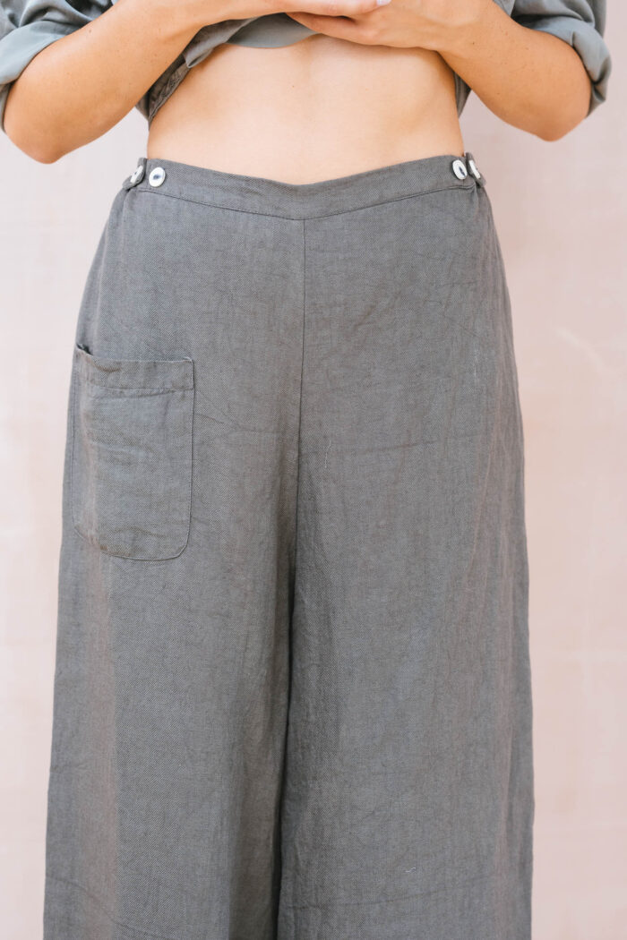 mud pants linen - Image 4