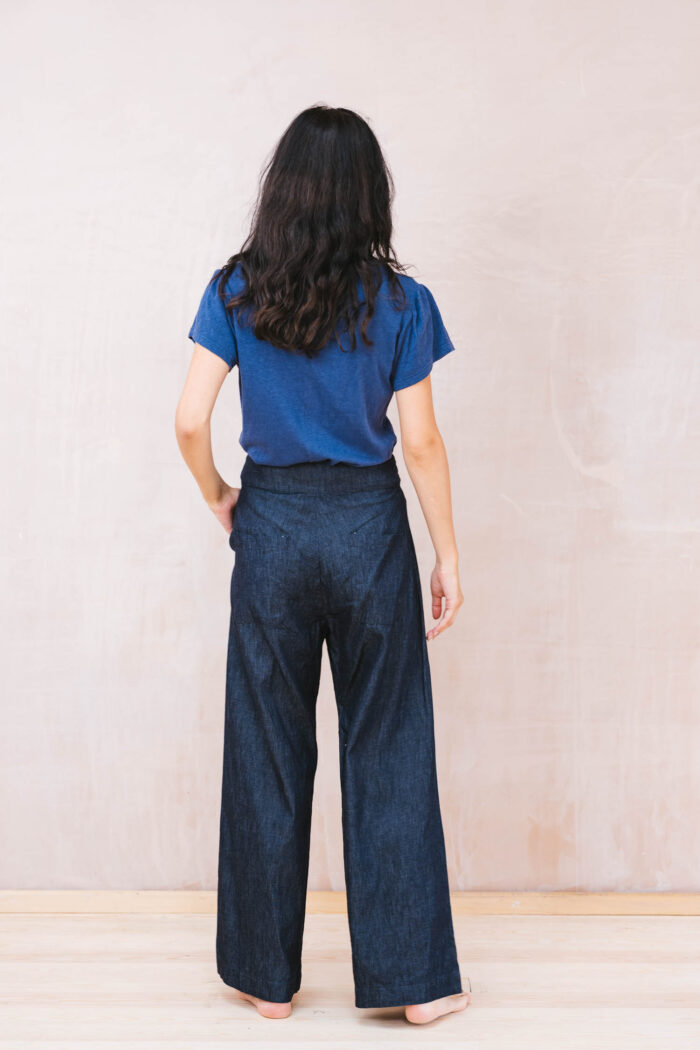 flare pants denim - Image 4