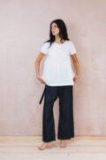 wide leg japan pants denim - Image 2