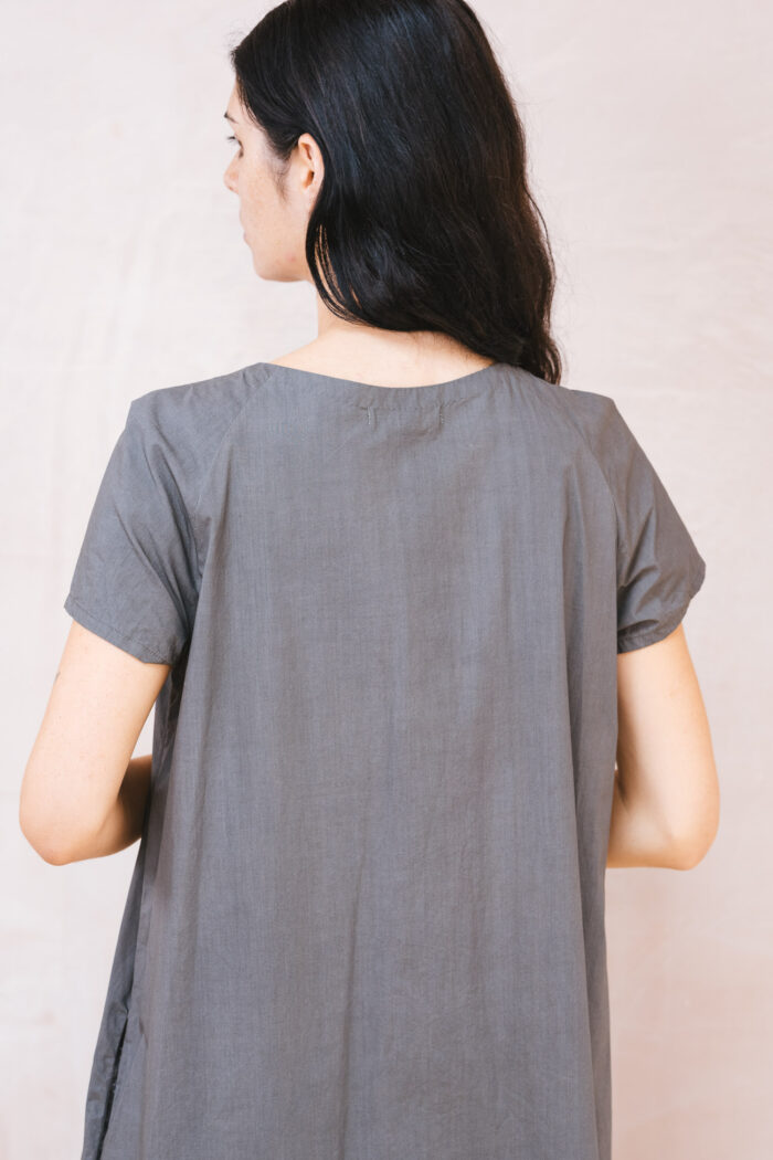 smock dress cotton poplin - Image 2