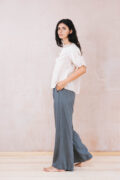 flare pants linen - Image 4