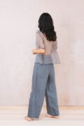 tailored line pants linen - Image 2