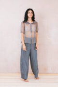 tailored line pants linen - Image 4