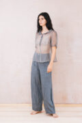 tailored line pants linen - Image 10