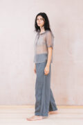 tailored line pants linen - Image 6