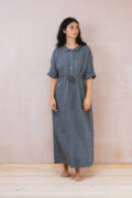 uniform dress linen twill - Image 4
