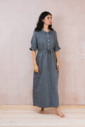 uniform dress linen twill - Image 2