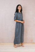 uniform dress linen twill