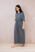 uniform dress linen twill - Image 3