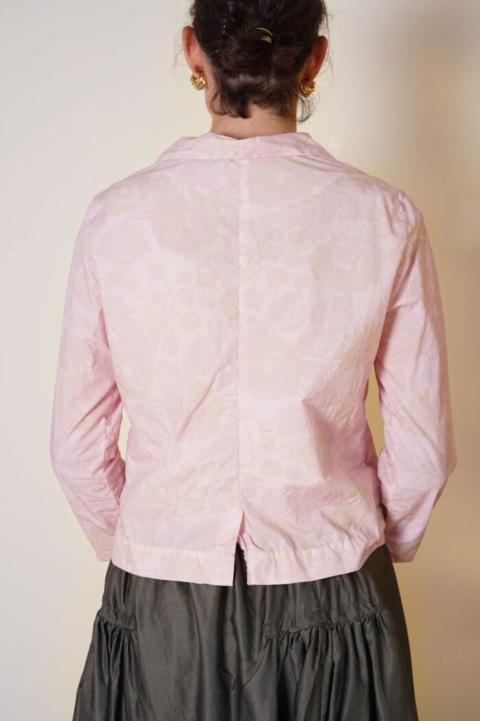 stanley jacket rose print cotton poplin - Image 5