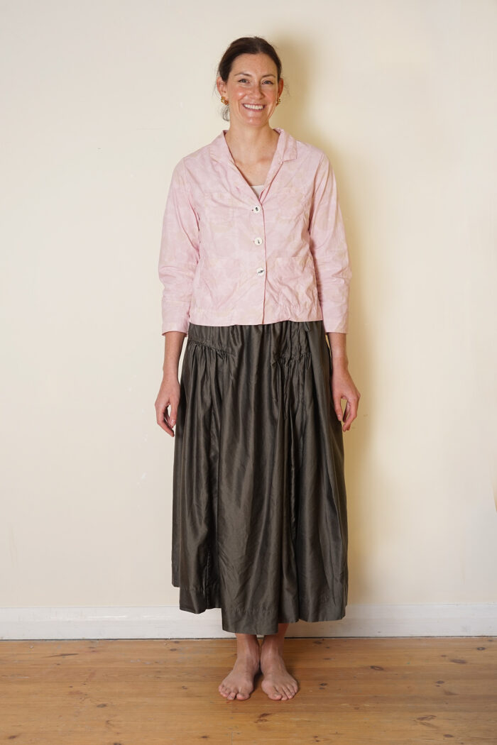 stanley jacket rose print cotton poplin - Image 1