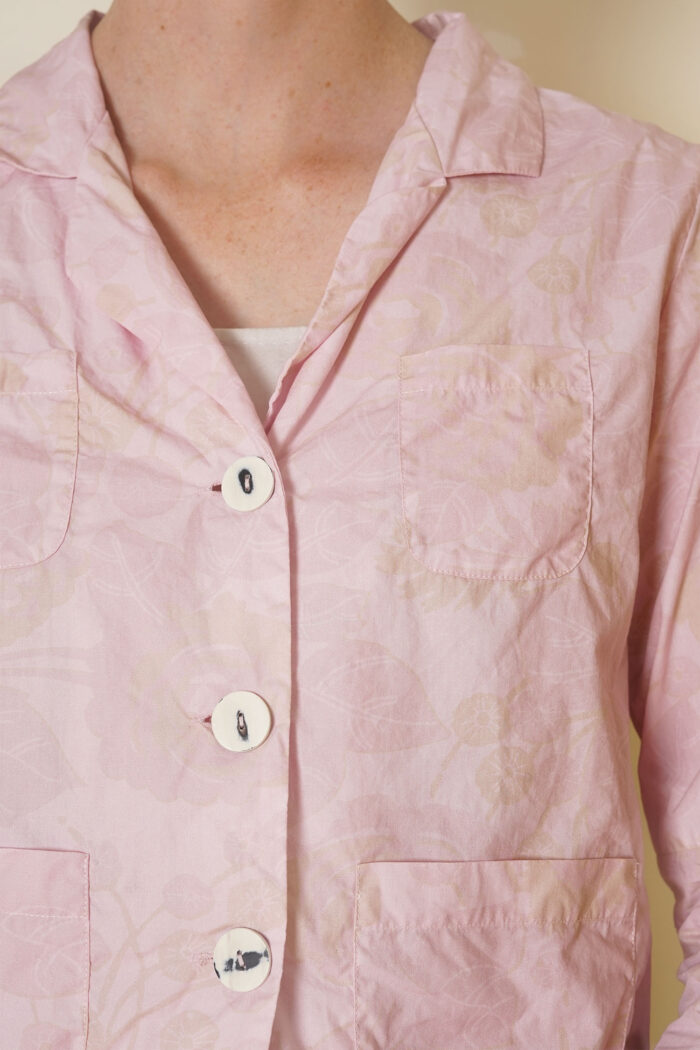 stanley jacket rose print cotton poplin - Image 8