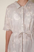 uniform dress rose print cotton poplin - Image 4