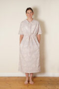 uniform dress rose print cotton poplin - Image 2