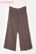 preloved - linen flare pants